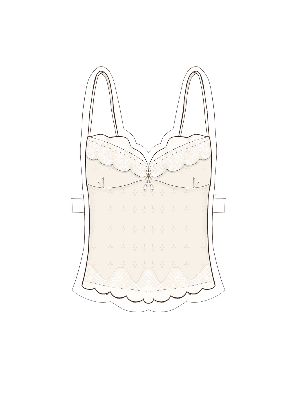 Charlotte Lace Cami