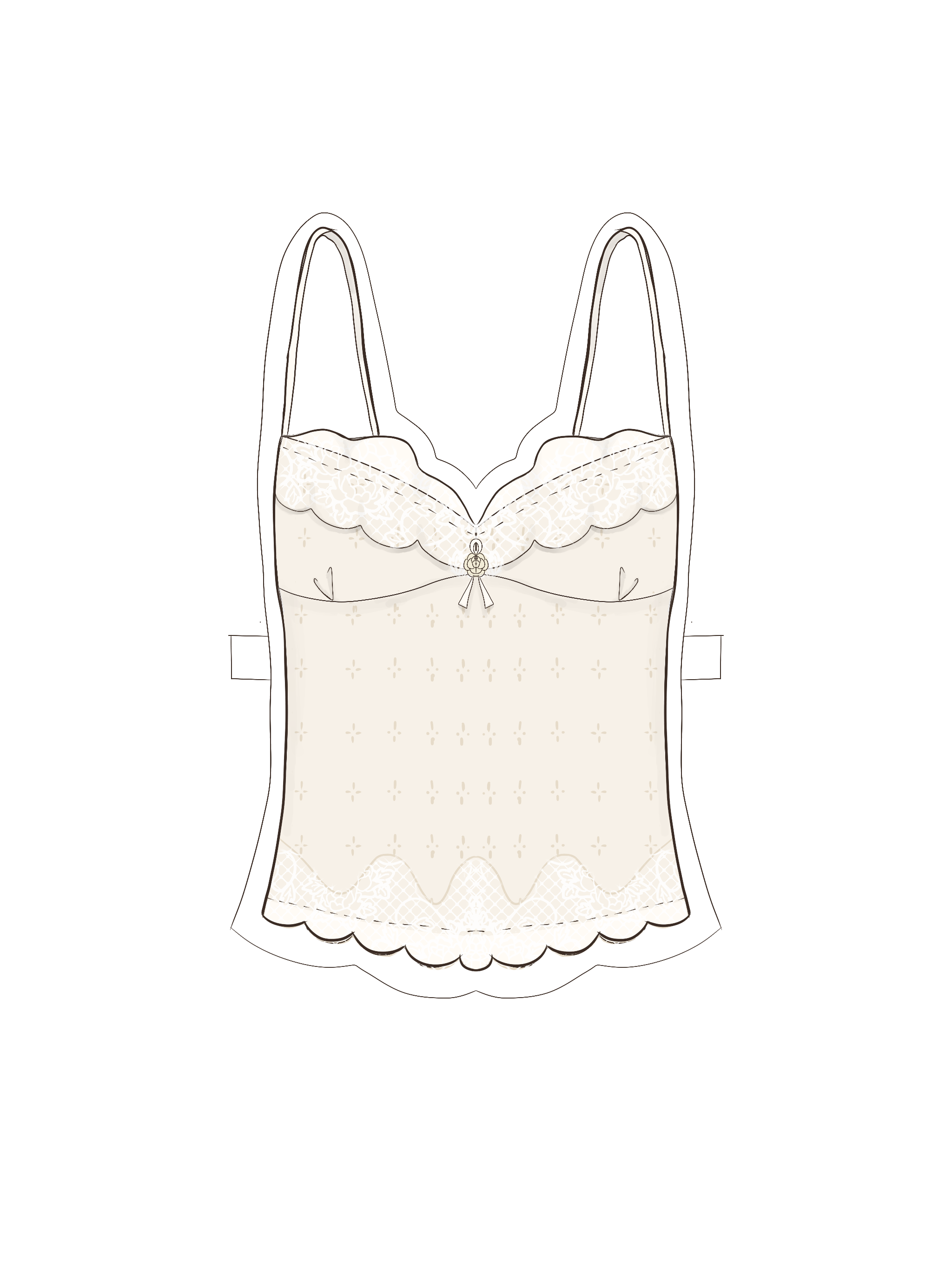 Charlotte Lace Cami