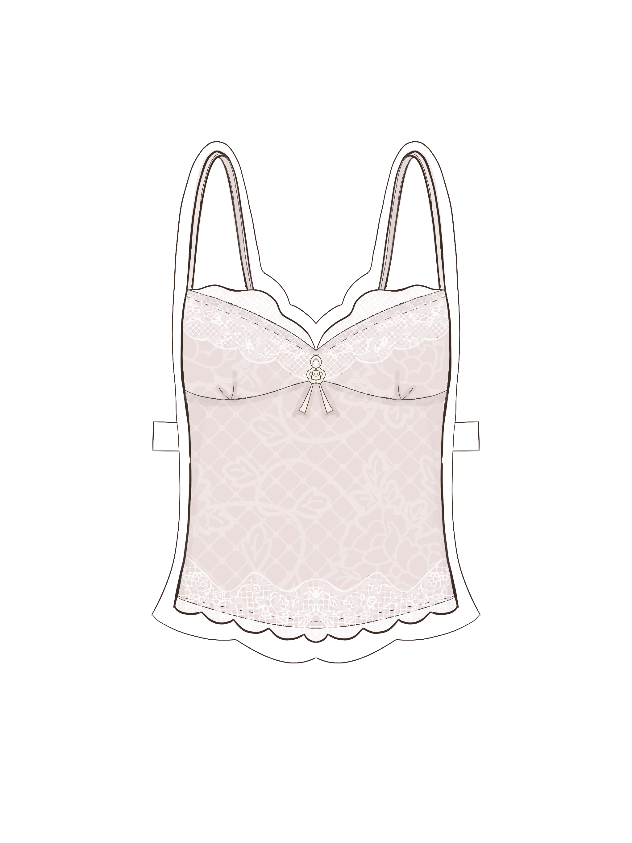 Fraisier Lace Cami