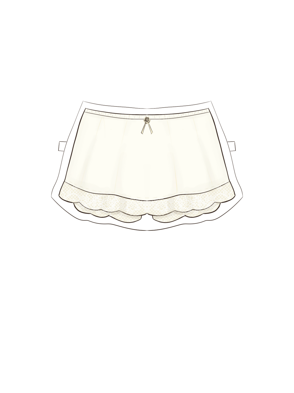 Souffle Mini Skirt