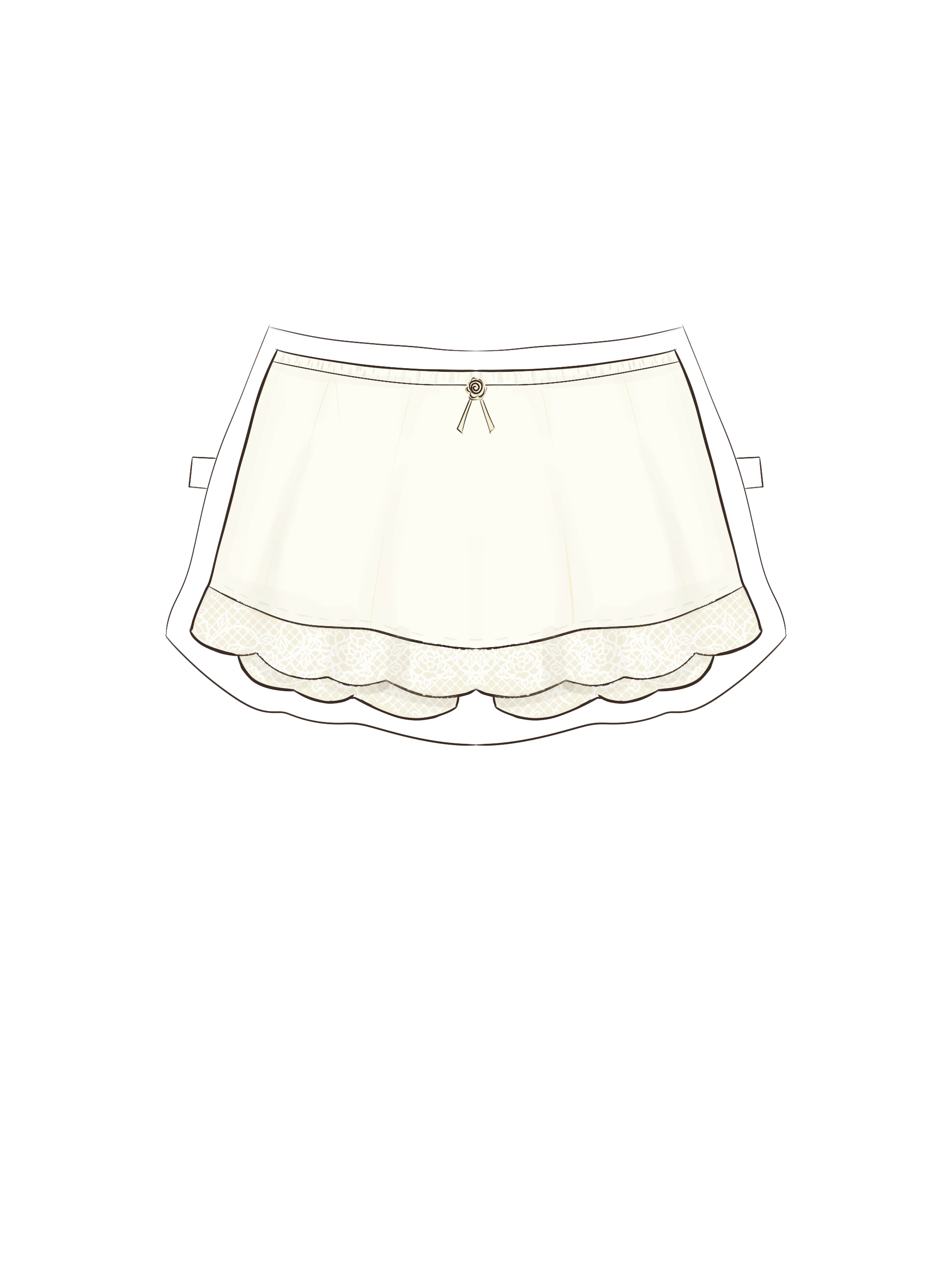 Souffle Mini Skirt